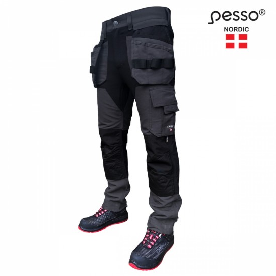 Kelnės TITAN Flexpro 125, pilkos 3.8144 Kelnės TITAN Flexpro 125, pilkos 3.8144