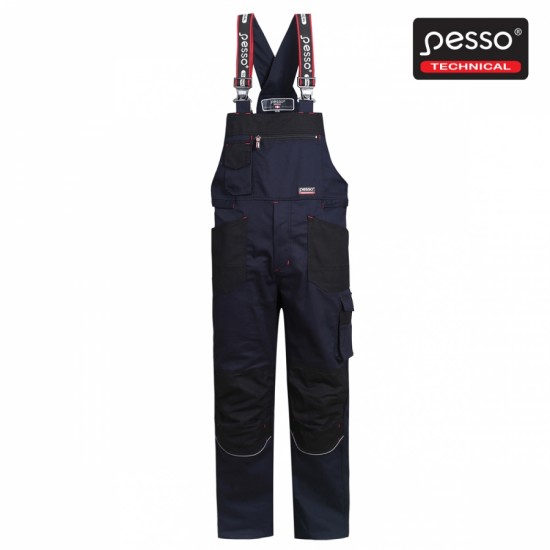 Puskombinezonis Twill Stretch DP215M tamsiai mėlynas 3.8351 Puskombinezonis Twill Stretch DP215M tamsiai mėlynas 3.8351